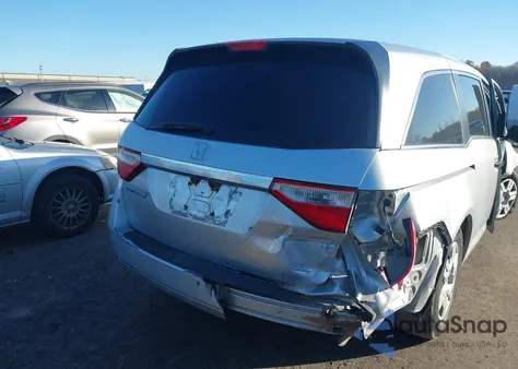 2011 Honda Odyssey Lx from USA, damaged, VIN 5FNRL5H22BB098888